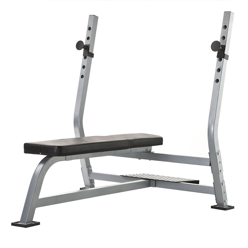Nordic Fighter Benkpress Basic, Treningsbenk med skivestangstativ