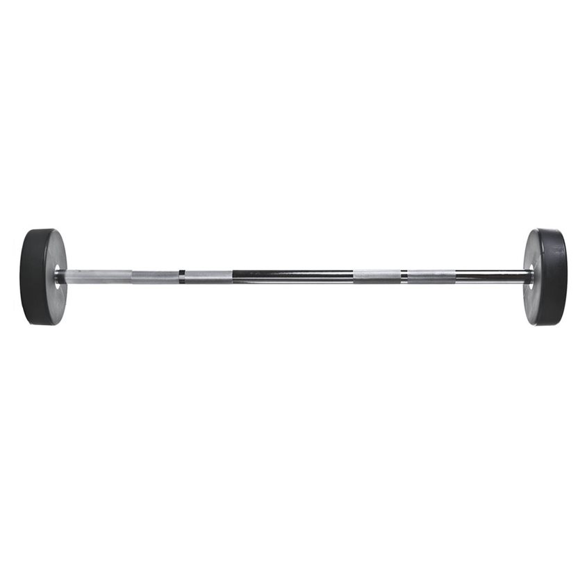 Thor Fitness Svart Pu Rak Skivstång, Fast skivstång