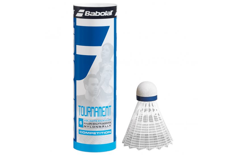Babolat Tournament Vit (6-Pack), Badmintonbollar
