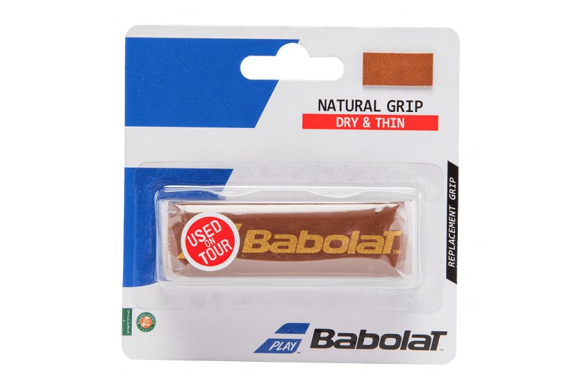 Babolat Natural Leather Grip 1-Pack, Tennis grepplindor