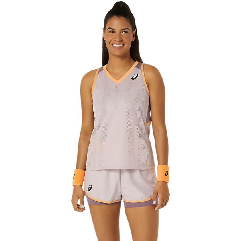 Asics Women Match Actibreeze Tank, Padel- & tennislinne dam