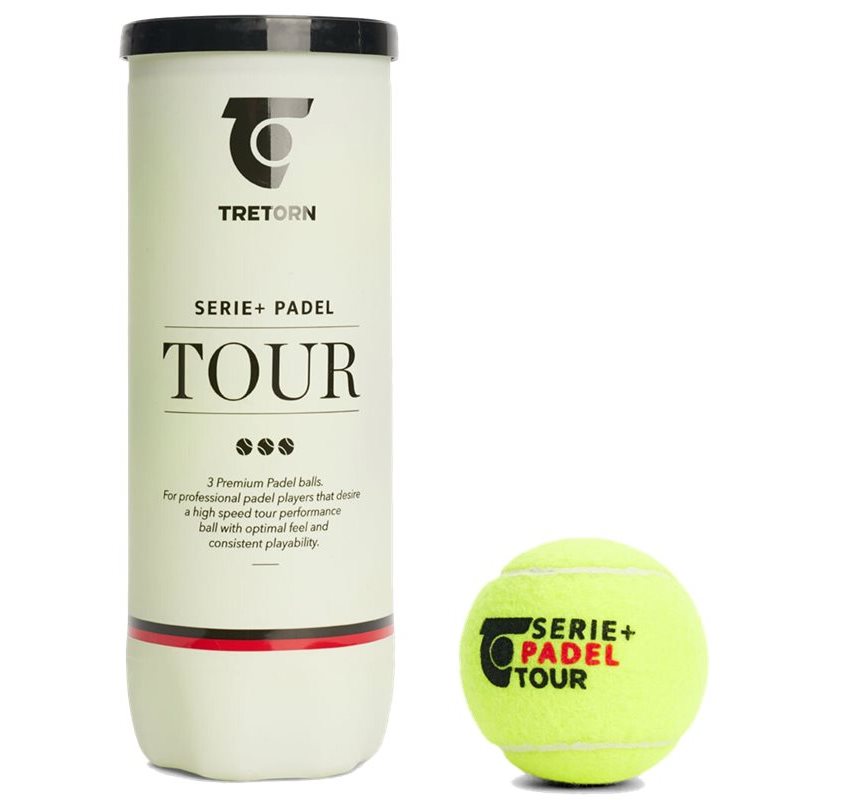 Tretorn Serie+ Padel Tour, Padelbollar