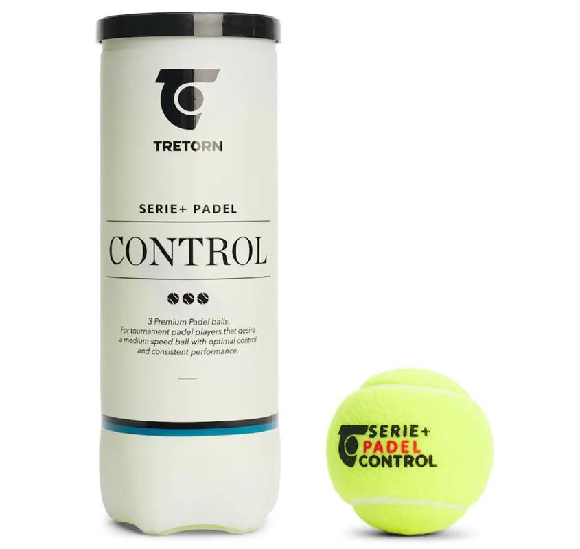 Tretorn Serie+ Padel Control, Padelbollar