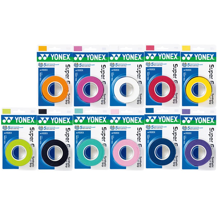 Yonex Super Grap 3-Pack, Tennis grepplinda
