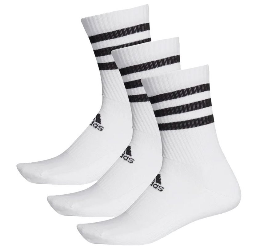 Adidas 3-Stripes Cushion Crew 3-Pack, Strumpor