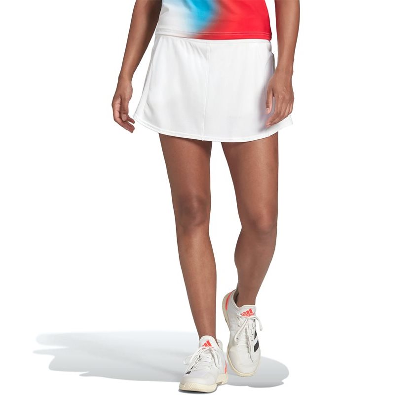 Adidas Match Skirt White, Padel- och tenniskjol dam