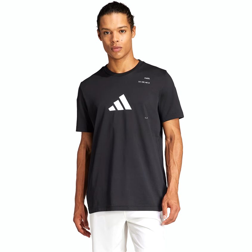 Adidas Padel Graphic Tee, Padel- og tennis T-skjorte herre