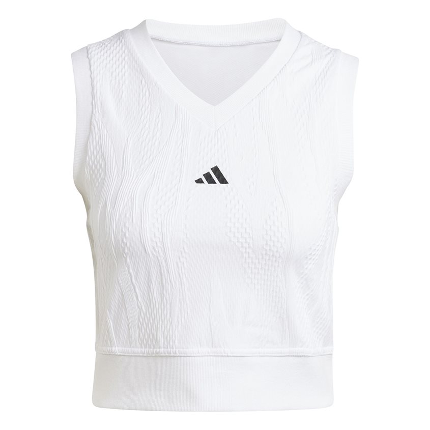 Adidas Crop Top Pro, Padel- & tennis t-shirt Dam