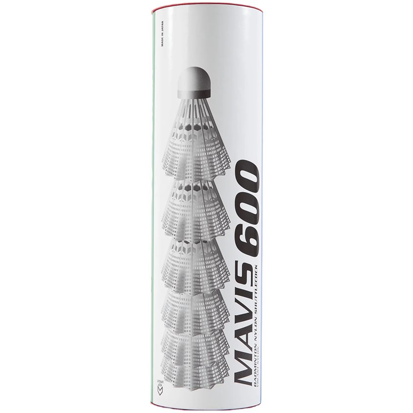 Yonex Mavis 600 - 6-Pack, Badmintonbollar