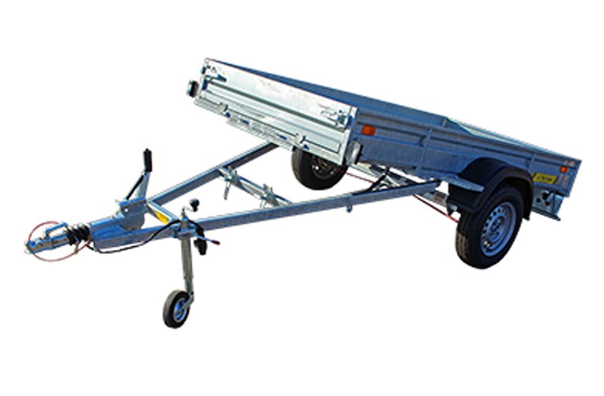 TK-Trailer SL-750, Obromsad släpvagn