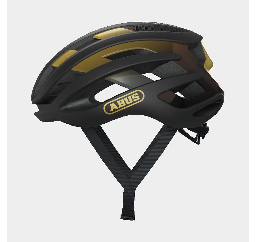 ABUS AirBreaker Black Gold, Cykelhjälm