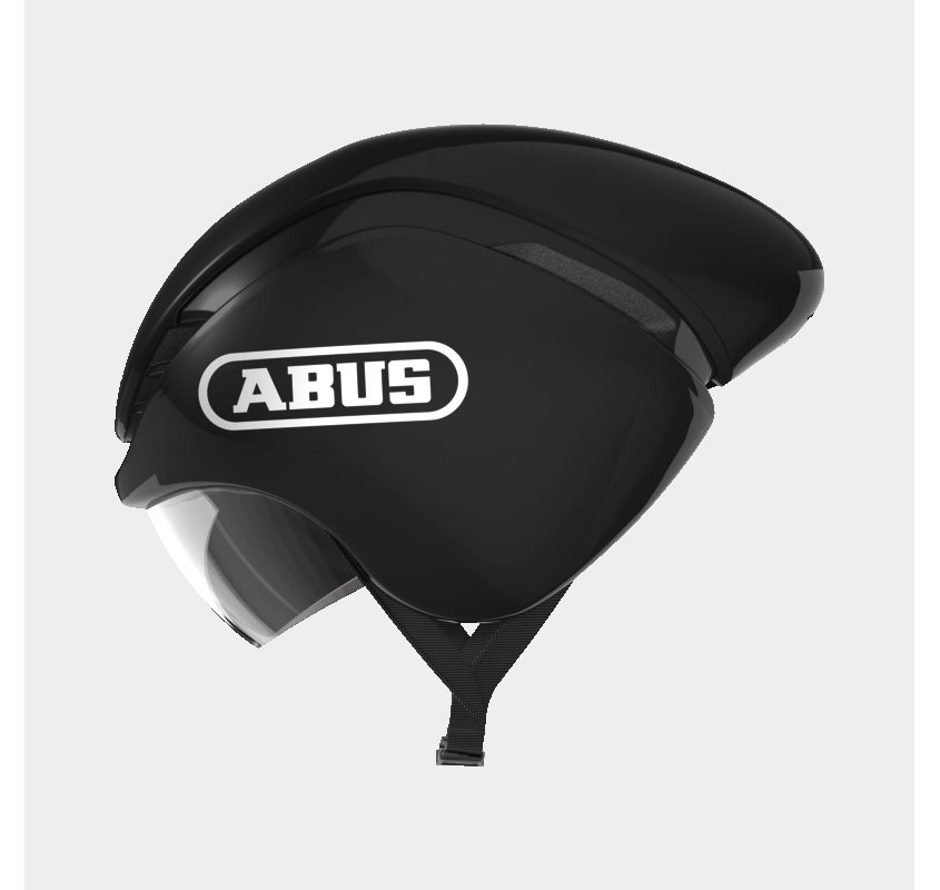 ABUS GameChanger TT Shiny Black, Cykelhjälm
