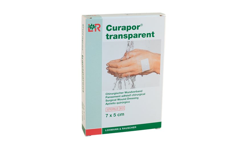 Lohmann Curapor S (sterile bandage) 7x5cm, Rehab