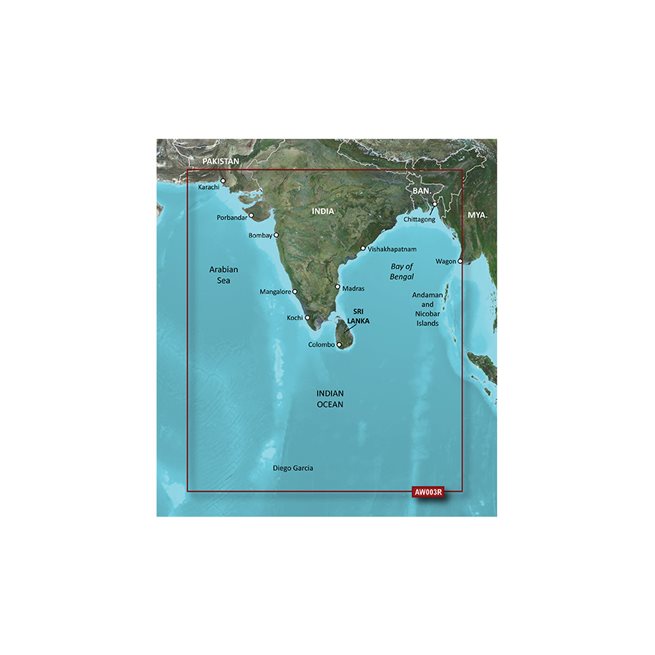 Garmin Indian Subcontinent Garmin microSD™/SD™ card: HXAW003R