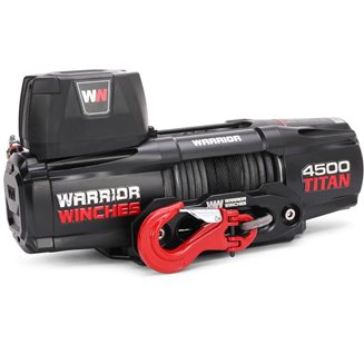 Warrior Winches Titan 4500 Elektrisk vinsch 24V - Armortek Extreme