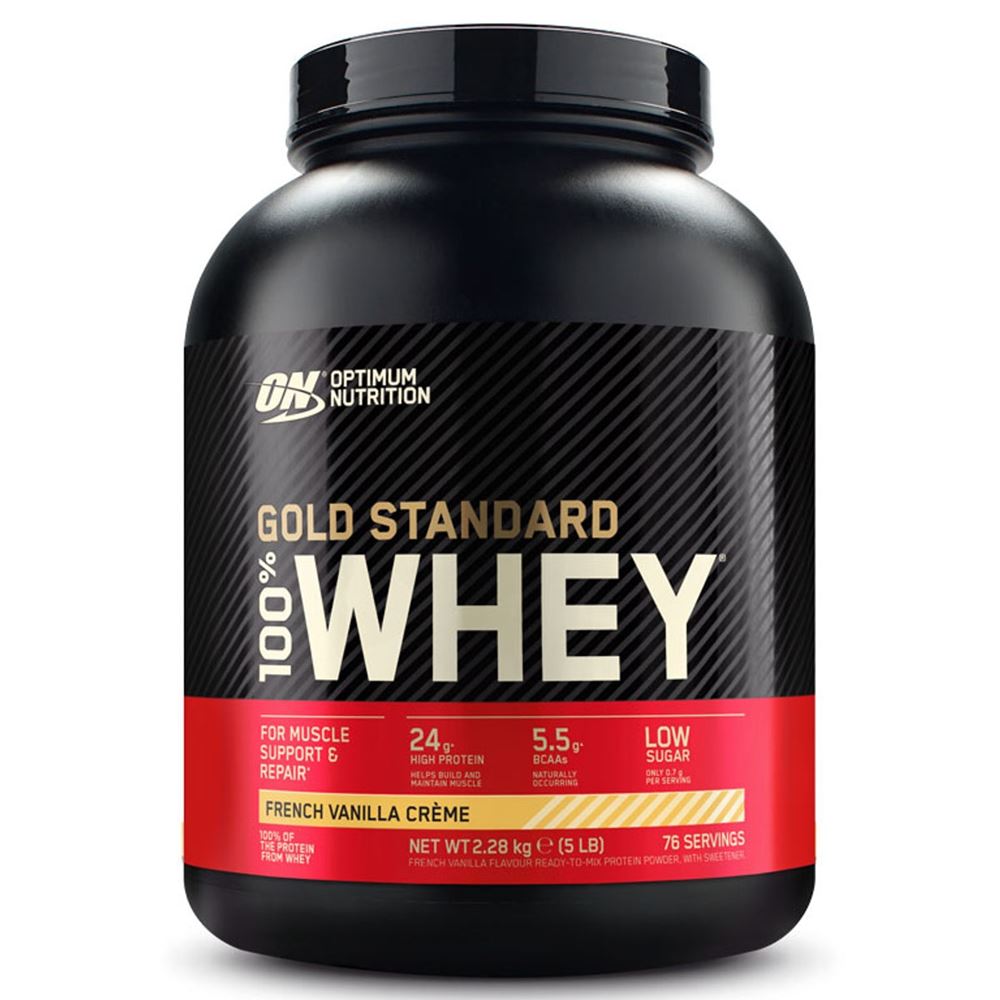 Optimum Nutrition 100% Whey Gold Std, 2270 g, Protein pulver