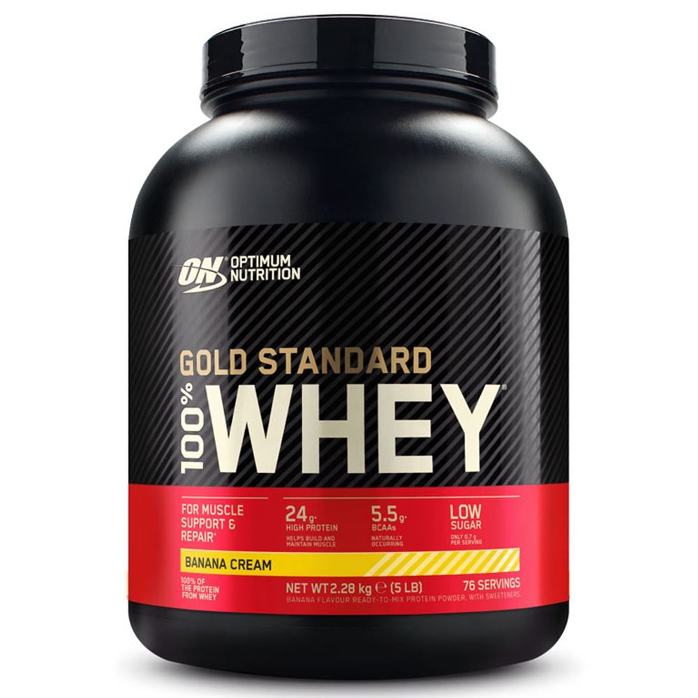 Optimum Nutrition 100% Whey Gold Std, 2270 g, Protein pulver