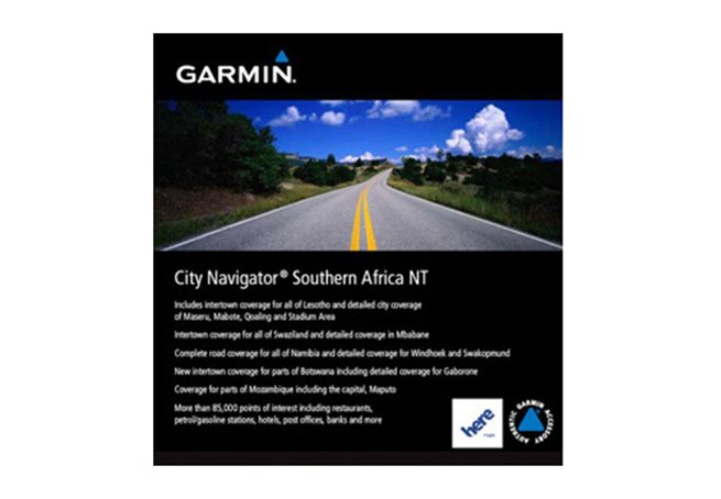 Garmin Sørlige Afrika NT Garmin microSD™/SD™ card: City Navigator®