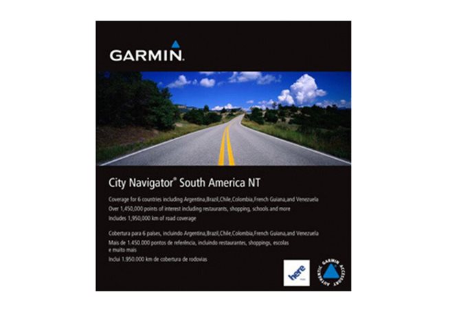 Garmin Etelä-Amerikka microSD™/SD ™ -kortti: City Navigator®, Kartat & Ohjelmistot