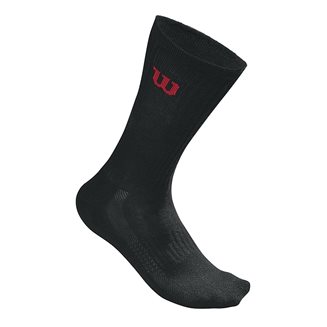 Wilson M CREW SOCK 3-pack Black