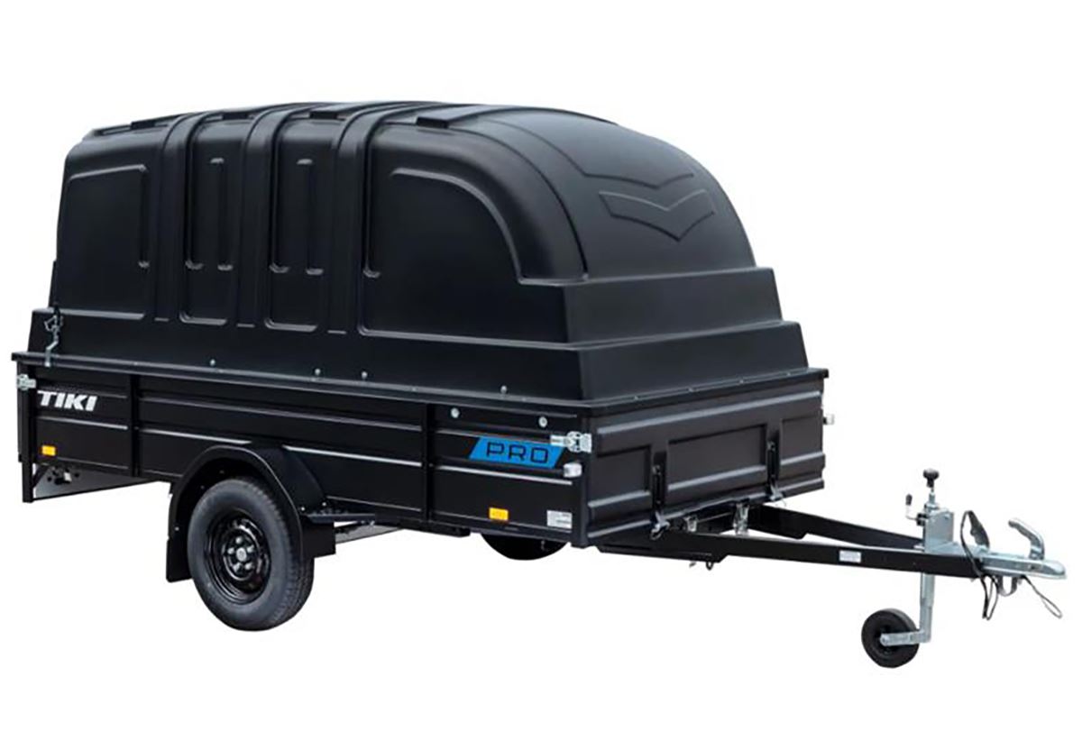 Tiki CP350-LH PRO Duplex, Obromsad sl&auml;pvagn