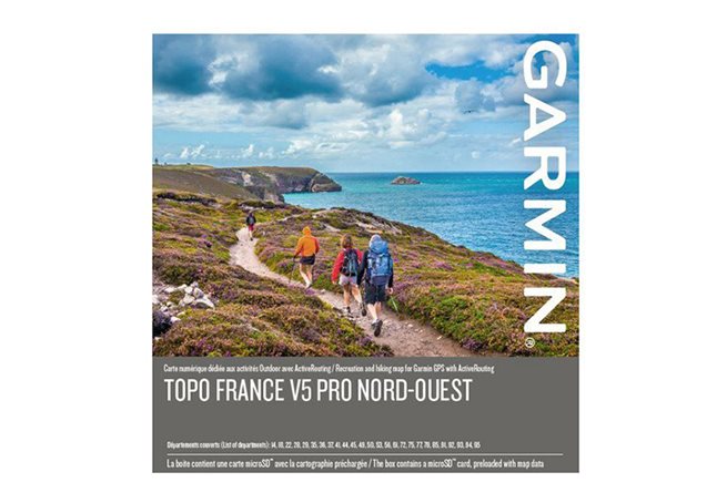 Garmin TOPO nordvestlige Frankrike v5 PRO, Garmin microSD™/SD™ card