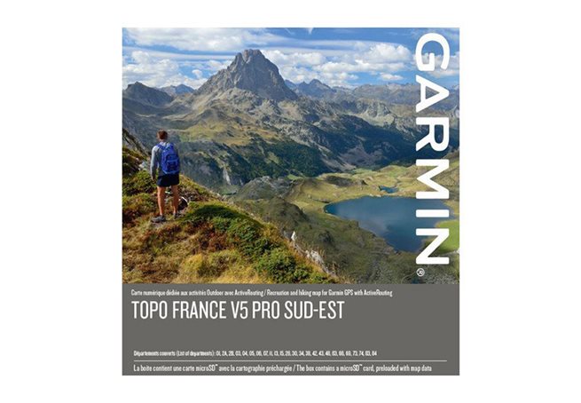 Garmin TOPO Sørøstlige Frankrike v5 PRO, Garmin microSD™/SD™ card