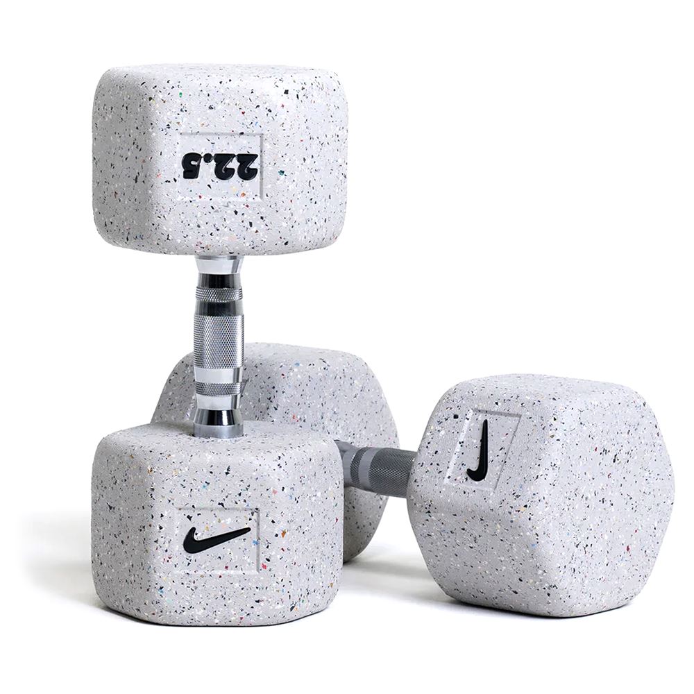 Nike Strength Grind Dumbbell Pair, Manualer Gummi