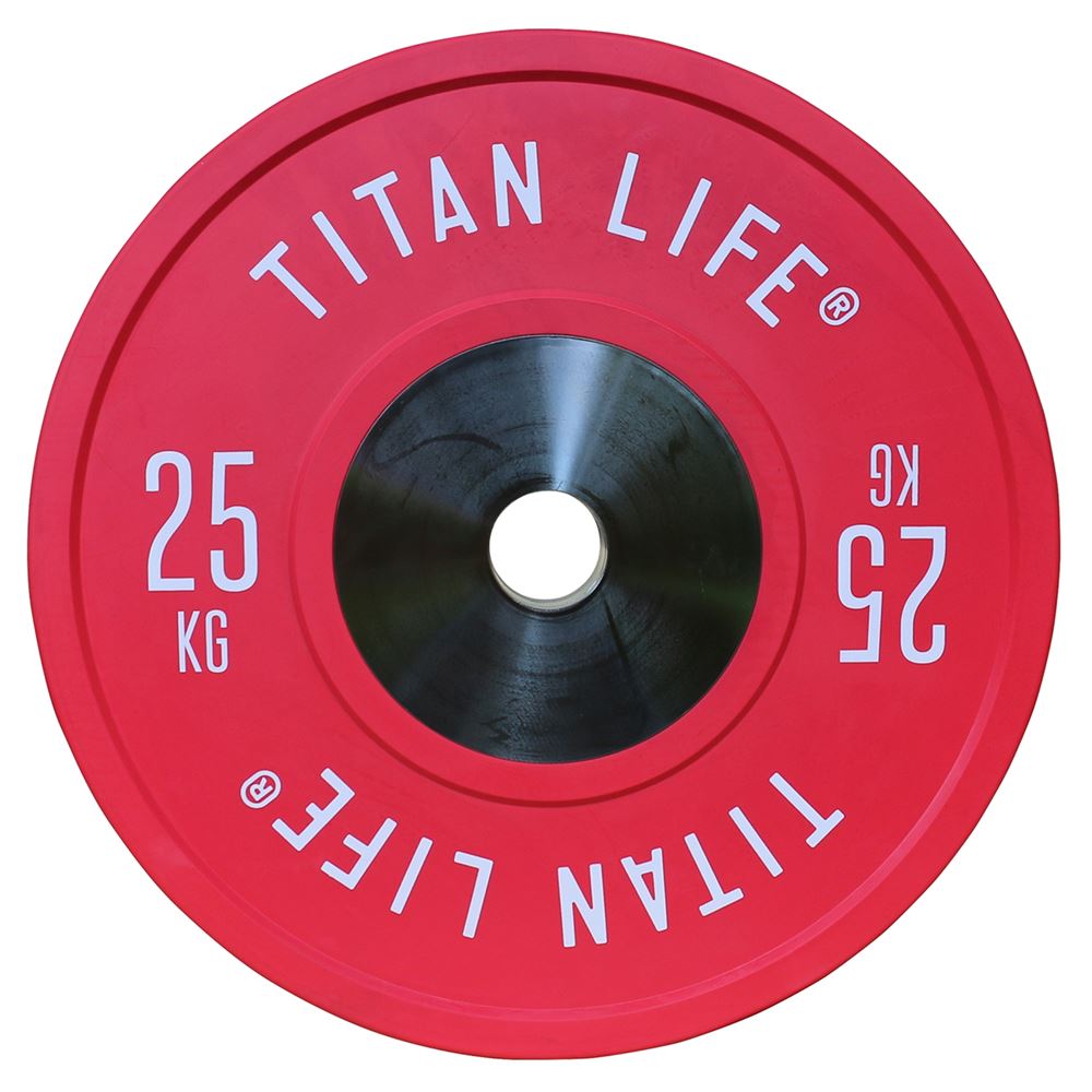 Titan Life PRO Elite Bumper Plates, Viktskivor bumper | Offcourt - Hemmaträning - Viktskivor - Viktskivor Bumper | Padelspecialisterna