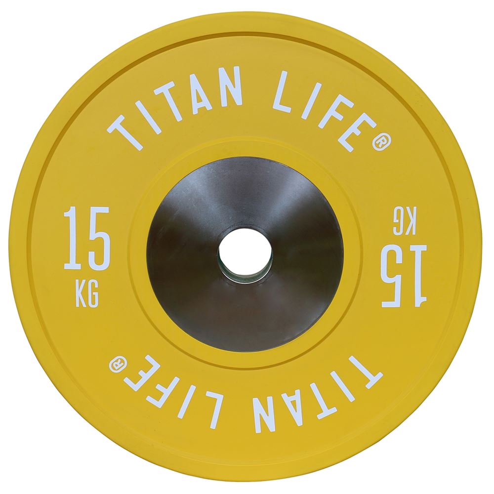 Titan Life PRO Elite Bumper Plates, Viktskivor bumper | Offcourt - Hemmaträning - Viktskivor - Viktskivor Bumper | Padelspecialisterna