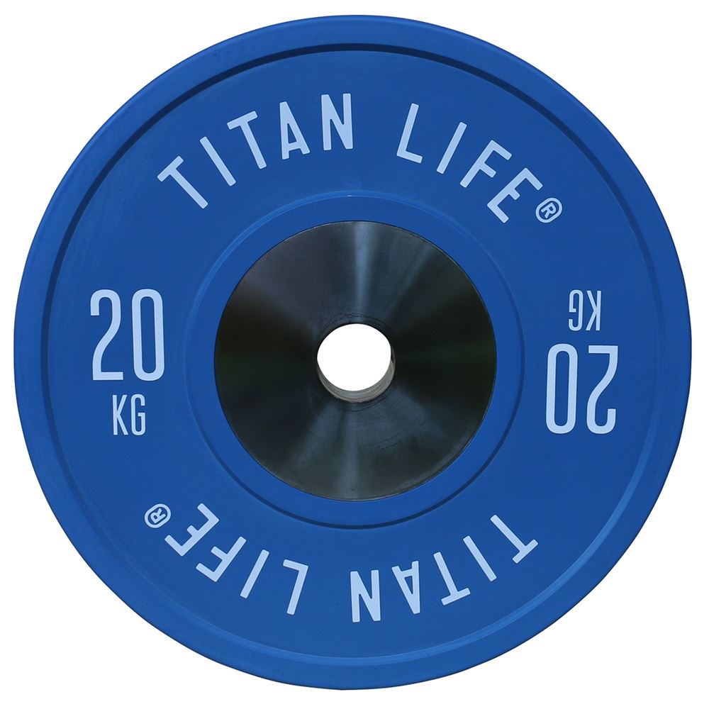 Titan Life PRO Elite Bumper Plates, Viktskivor bumper | Offcourt - Hemmaträning - Viktskivor - Viktskivor Bumper | Padelspecialisterna