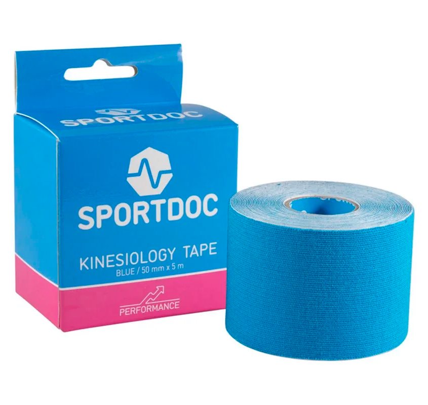 Sportdoc Kinesiology Tape 50mm x 5m Blue