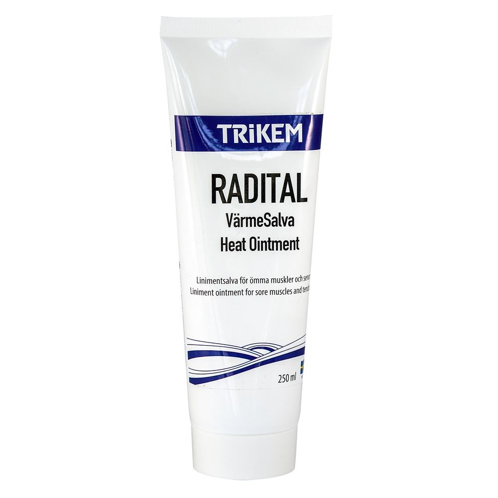 Radital Trikem Radital Heat Salve 250 ml | Offcourt - Återhämtning - Sår & skador - Värmande & kylande | Padelspecialisterna