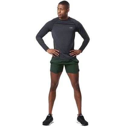 ICIW Workout Melange Longsleeve, Padel- och tenniströja herr