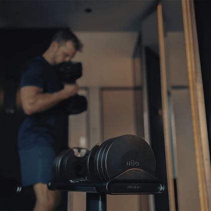 NÜO S 224 Black (Par), Hantlar justerbara