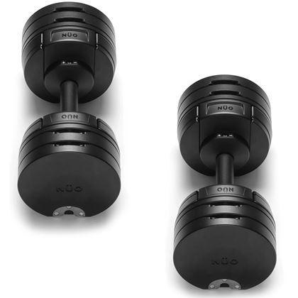 NÜO S 224 Black (Par), Hantlar justerbara