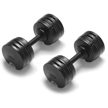 NÜO S 224 Black (Par), Hantlar justerbara