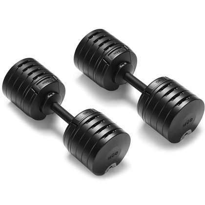 NÜO S 240 Black (Par), Hantlar justerbara