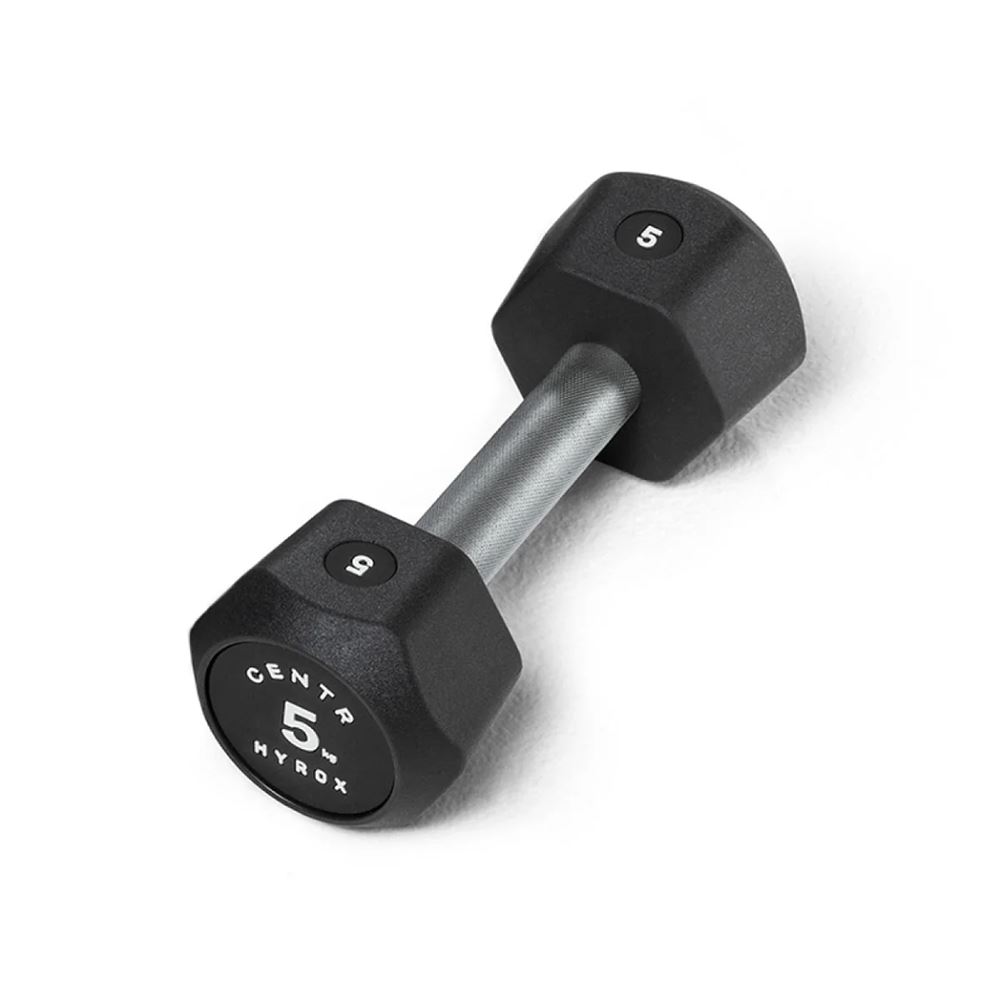 CENTR x HYROX Urethane Dumbbell, Hex hantler