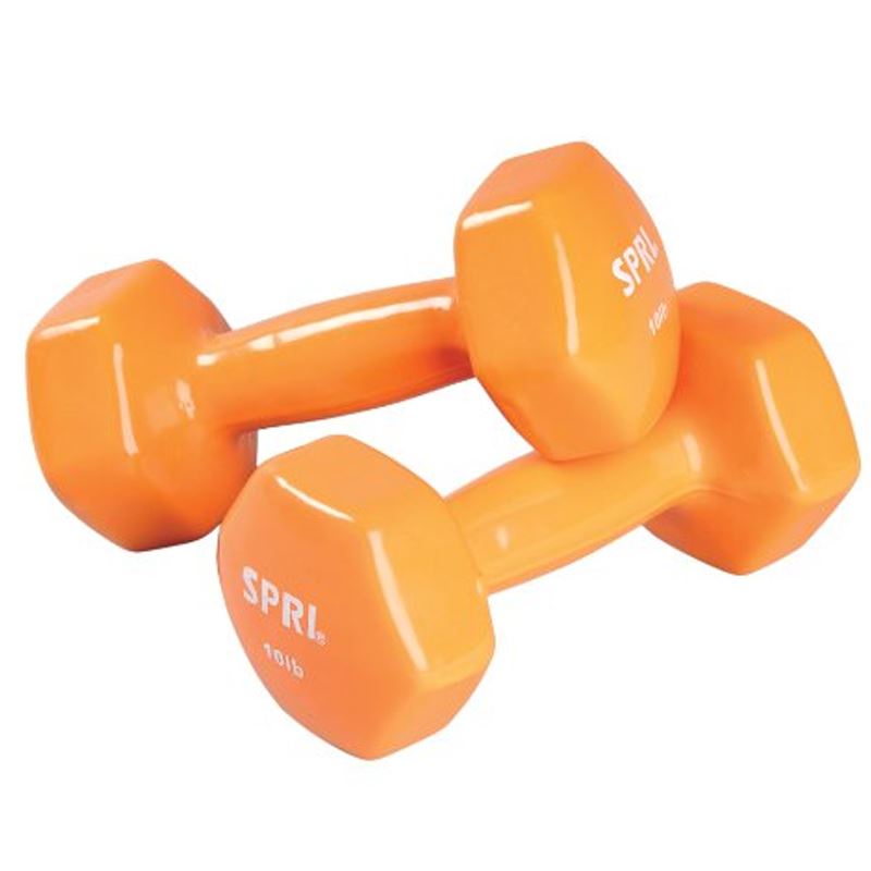 SPRI Dumbbell Vinyl Single, Manualer Neopren Vinyl