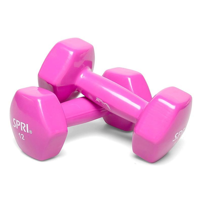 SPRI Dumbbell Vinyl Single, Manualer Neopren Vinyl