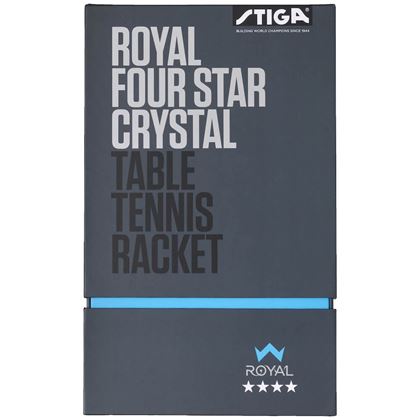 STIGA Bat Royal Four Star Crystal, Bordtennisracket