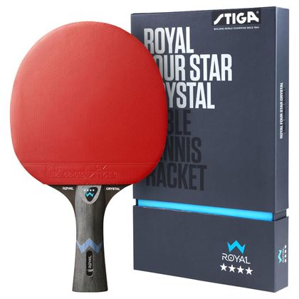 STIGA Bat Royal Four Star Crystal, Bordtennisracket