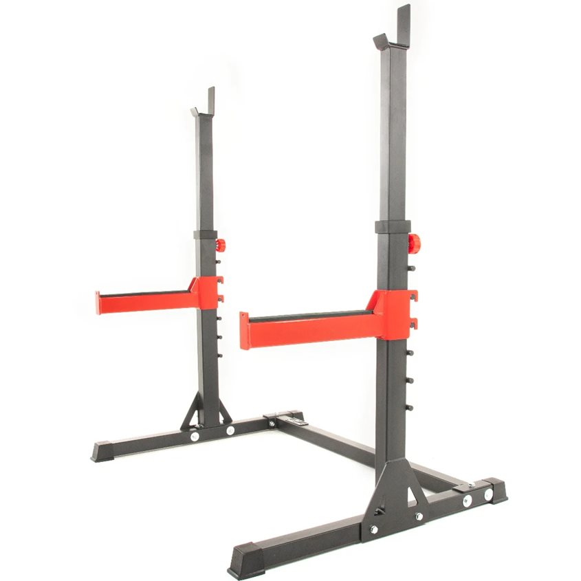 Nordic Fighter Squat Stand med Spotter Arms, Skivstångsställning