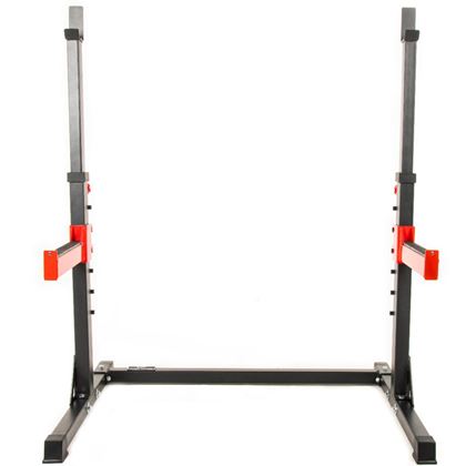 Nordic Fighter Squat Stand med Spotter Arms, Skivstångsställning