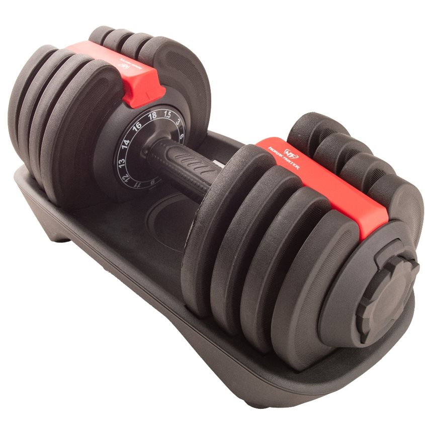 Nordic Fighter Ställbar Hantel Styckvis 18 kg, Justerbara hantlar