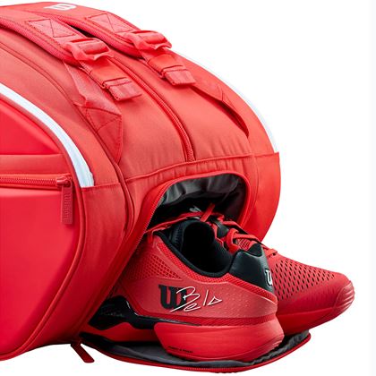 Wilson 2026 Super Tour Red Padel Bag Red, Padelväska