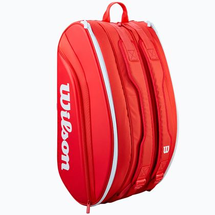 Wilson 2026 Super Tour Red Padel Bag Red, Padelväska