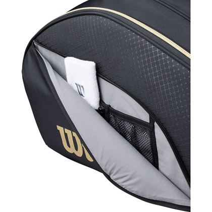 Wilson Defy V1 Padel Bag Black/Gold, Padelväska
