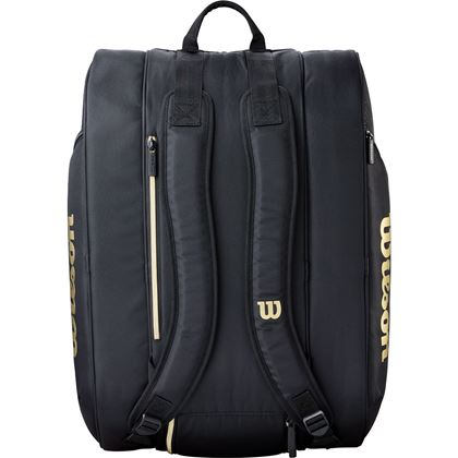 Wilson Defy V1 Padel Bag Black/Gold, Padelväska